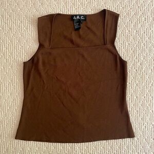 J.A.C SQUARE NECK TANK TOP